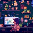Ikona programu: Chill Mario Pixel Live Wa…