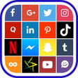 プログラムのアイコン：All in one social media a…