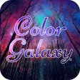 Color Galaxy Font for FlipFont
