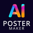 プログラムのアイコン：Poster generator AI flyer…