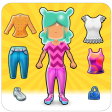 Girl Games : Dress Up-Coloring
