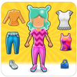 Girl Games : Dress Up-Coloring