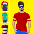 プログラムのアイコン：Men T shirt photo editor