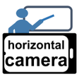 プログラムのアイコン：horizontal camera