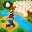 Farm Paradise - Fun farm trade game at lost island icon
