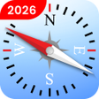 أيقونة البرنامج: Compass - Direction Compa…