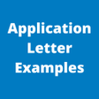 Icon of program: Application Letter Exampl…