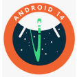 ไอคอนของโปรแกรม: Android 14