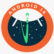ไอคอนของโปรแกรม: Android 14