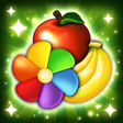 プログラムのアイコン：Fruits Garden: Match 3 Pu…