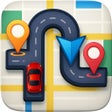 Icoon van programma: GPS Route Finder  Voice M…
