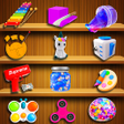 プログラムのアイコン：Fidget Toys 3D - Pop it G…