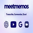 MeetMemos - Summarize Meetings, Audio & Video