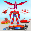 程序图标：Flying Robot Bike Game: R…