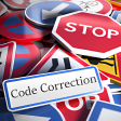 Driving school code correction
