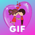 プログラムのアイコン：Gif of Love with Movement