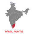 Ikon program: Tamil Fonts
