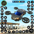 Ícone do programa: Flying Car Games 3d
