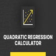 Иконка программы: Quadratic Regression Calc…