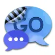 Go SMS Pro Theme Soft Blue