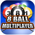 أيقونة البرنامج: 8 Ball Online Pool Multip…