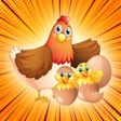 程序图标：Chicken Egg Catcher Game