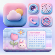 ไอคอนของโปรแกรม: ThemeGlow: Widgets  App I…