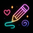 أيقونة البرنامج: Doodle Art: Magic Drawing…