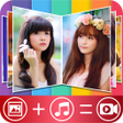 プログラムのアイコン：Image To Video - Movie Ma…