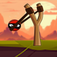 أيقونة البرنامج: Hit Knock Down Slingshot …