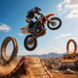 Ikona programu: Thrilling Moto Stunts Gur…
