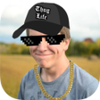Иконка программы: Thug Life Stickers: Pics …