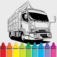 Ikon program: Truck Car Coloring Book