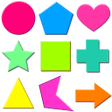 Biểu tượng của chương trình: 30 Basic shapes names for…