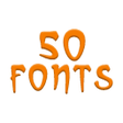 프로그램 아이콘: Fonts for FlipFont