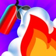 プログラムのアイコン：Fire idle: Firefighter ga…