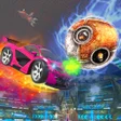 أيقونة البرنامج: Rocket Car Soccer Ball Ga…