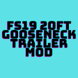FS19 20Ft Gooseneck Trailer Mod