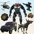 Icon of program: Police Dog Robot Transfor…