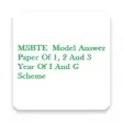 MSBTE Model Answer Paper Diploma