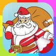 ไอคอนของโปรแกรม: Christmas Coloring Pages