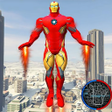 Iron Rope Hero War - Superhero crime city Games