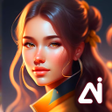 プログラムのアイコン:AI Art Generator - Articr…