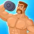 Programın simgesi: Muscle Man Clicker-Gym Wo…