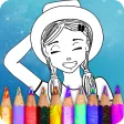 DrawFy: Anime Coloring