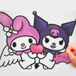 Draw Kuromi  My Melody Art