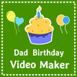 Icon of program: Birthday video maker for …
