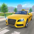 Taxi Car Simulator 3D - Drive Most Wild  Sports Cab in Town icon