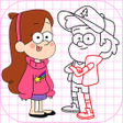 プログラムのアイコン：How to Draw Gravity Falls