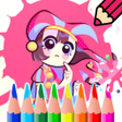 Ikon program: Coloring Virtual Pomni Ci…